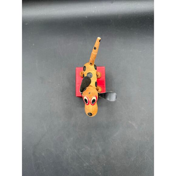 Vintage 1940’s Wooden Push-Button String Puppet “Trix” –Works Like New - Picture 7 of 8